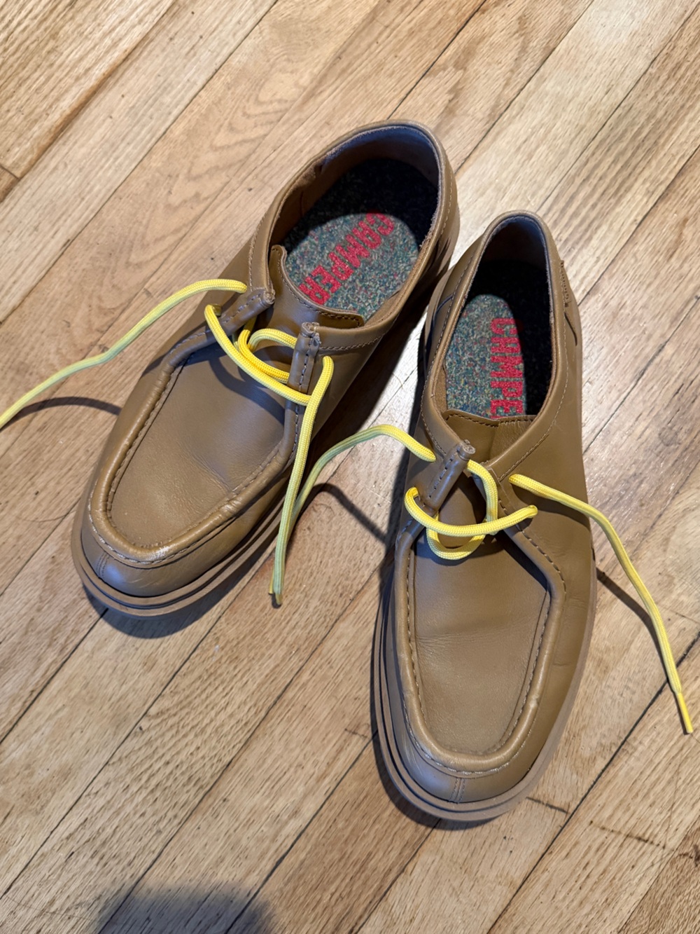 Camper Junction lace up loafer shoes